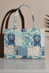 Trendy canvas tote bag for women